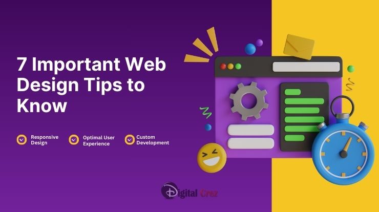 7 Important Web Design Tips to Know